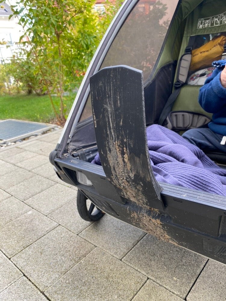 spritzschutz thule fahrradanhänger Großer Thule Chariot Spritzschutz – ToolsToSimplify
