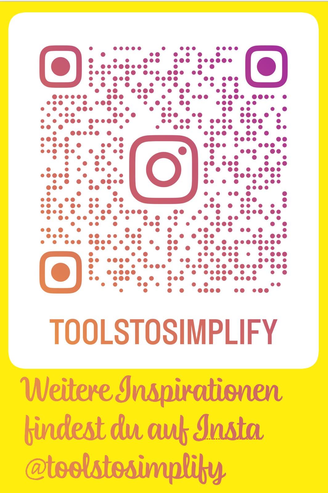 ToolsToSimplify Instagram QR-Code